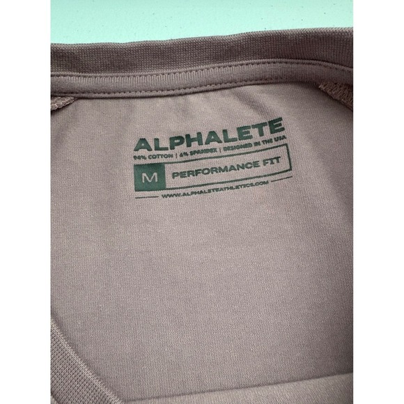 Alphalete PBNS T Shirt Mens Medium Performance Fit Training Gym Tee - Picture 2 of 5